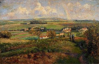 卡米耶 畢沙羅 Rainbow, Pontoise 卡米耶 畢沙羅 Rainbow, Pontoise